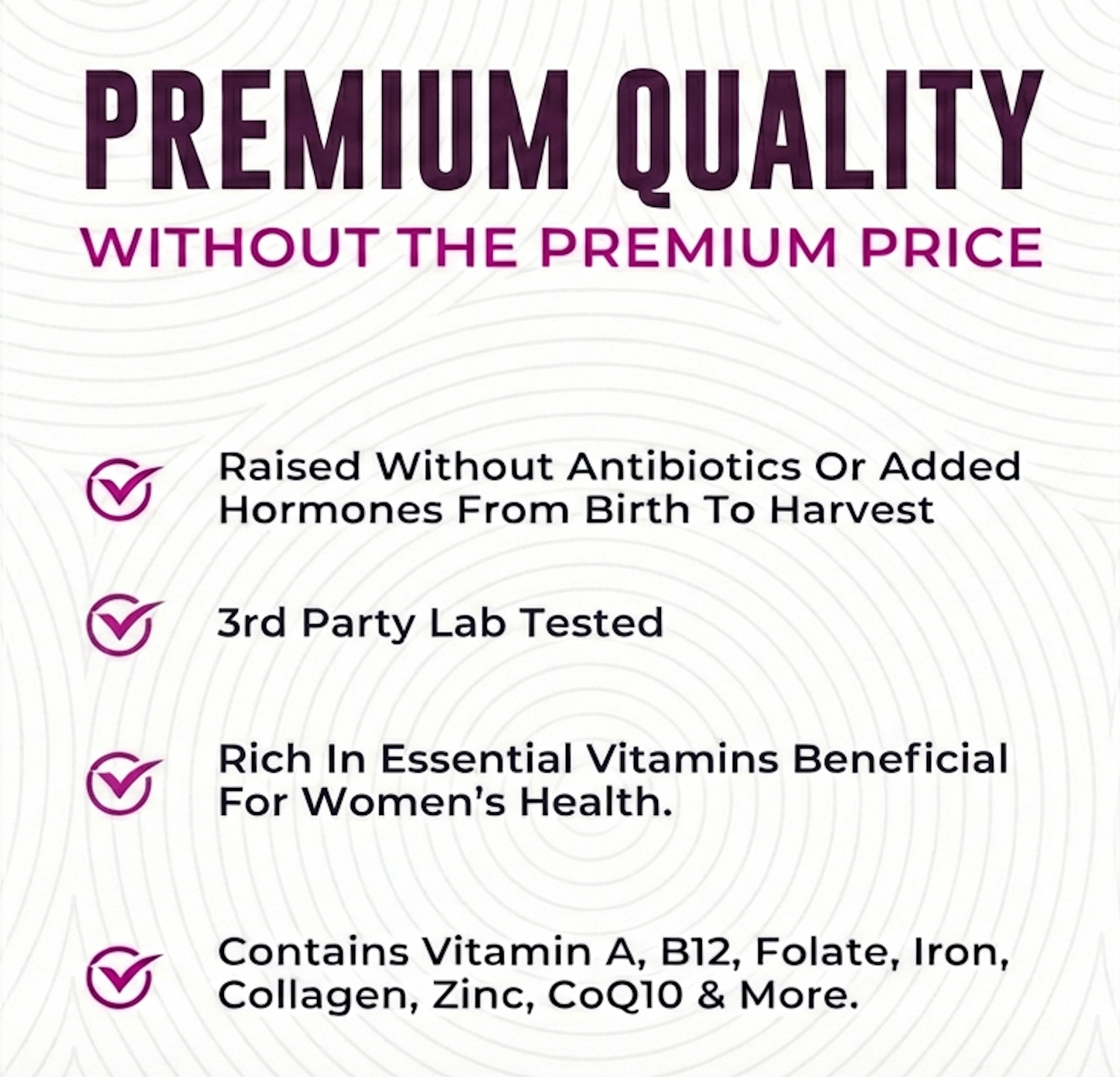 RestoreHer™ Beef Organ Supplement